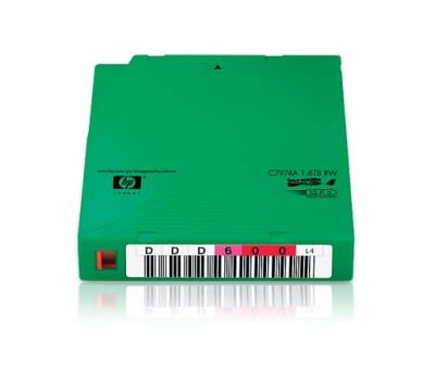 Дата картридж HP Ultrium LTO4 1.6TB bar code non custom labeled cartridge 20 pack (for libraries & autoloaders, incl. 20 x C7974L) (C7974AN)